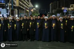 مراسم شام غریبان امام رضا علیه&zwnj;السلام در حرم مطهر رضوی