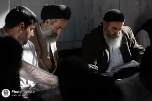 دیدار تولیت آستان قدس رضوی با طلاب مدرسه علمیه گوهرشاد