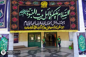موکب مدارس امام رضا علیه&zwnj;السلام در دهه آخر صفر