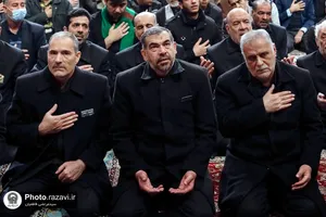 عزاداری روز شهادت امام کاظم علیه&zwnj;السلام در حرم مطهر رضوی