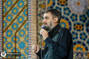 مراسم عزاداری ناشنوایان در حرم مطهر رضوی