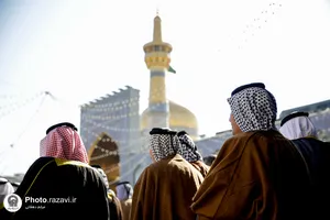 تشرف شیوخ عشایر عراق به حرم مطهر-۳