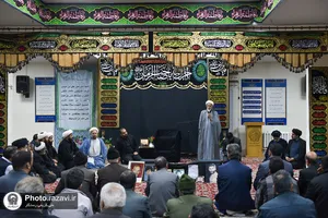 وداع با پیکر شهید گمنام در زائرشهر رضوی