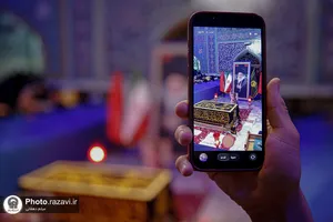 تشرف نخبگان و المپیادی کشور به حرم مطهر رضوی
