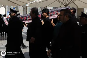 تشییع پیکر والده مکرمه آیت الله صدر حسینی