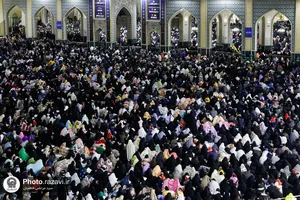 مراسم احیا شب بیست و یکم ماه مبارک رمضان در حرم مطهر رضوی - 2