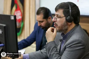 حضور رئیس سازمان علمی و فرهنگی آستان قدس رضوی در سامانه 138