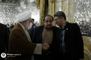 دیدار کارگران نمونه استان خراسان رضوی با تولیت آستان قدس رضوی