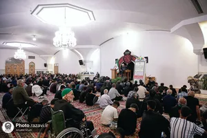 اجرای نیت موقوفه مهدی قلی خان قرایی در حرم مطهر رضوی