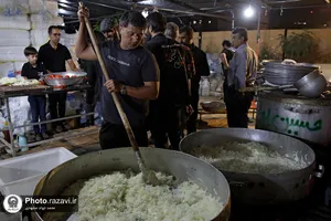 بازدید قائم مقام تولیت آستان قدس رضوی از خدمت&zwnj;رسانی مواکب اطراف حرم