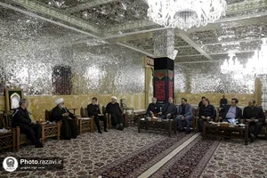 دیدار اعضای مجمع نمایندگان خراسان رضوی با تولیت آستان قدس رضوی