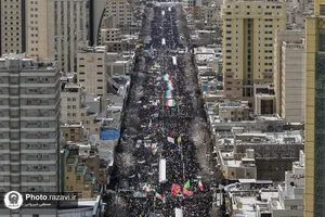 راهپیمایی پرشکوه 22 بهمن در مشهد