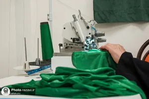 کارگاه دوخت لباس شیرخوارگان حسینی