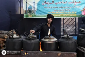 مواکب خدمت&zwnj;رسان به زائرین در دهه آخر صفر
