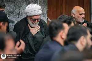 عزاداری روز عاشورای حسینی با حضور تولیت آستان قدس رضوی