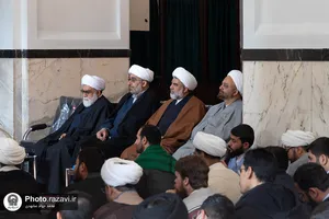 دیدار تولیت آستان قدس رضوی با طلاب مدرسه علمیه گوهرشاد