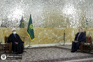 دیدار بانوان شاغل در آستان با تولیت آستان قدس رضوی