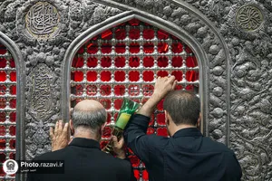 طواف پیکر رهبر شهید