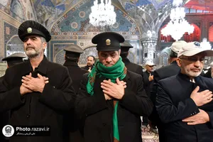 عزاداری هیئت عالم آل محمد در روز شهادت امام هادی علیه السلام