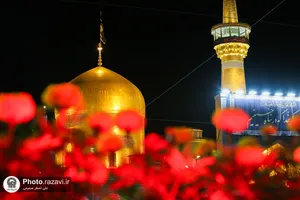 آئین شام غریبان حسینی در حرم مطهر رضوی