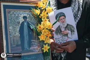 تشییع پیکر رهبر شهید انقلاب در مشهد مقدس-2