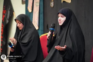 تشییع پیکر شهدای گمنام دفاع مقدس در مدارس امام رضا(ع)
