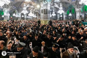 سخنرانی تولیت آستان قدس رضوی در راهپیمایی ٢٢ بهمن