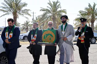 حضور کاروان زیر سایه خورشید در استان کرمان