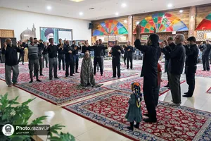 مراسم سوگواری دهه آخر صفر در اردوگاه باغ خاتون