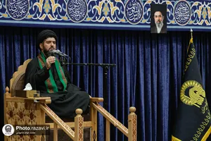  عزاداری ایام پایانی ماه صفر در حرم مطهر رضوی-2 