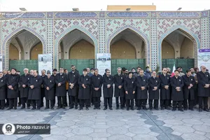 تشییع پیکر شهید حجت الاسلام سیدداوود بی&zwnj;طرف در مشهد