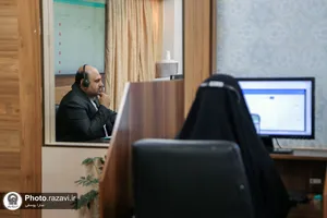 حضور مدیر امور زائرین معاونت خدمات اجتماعی بنیاد کرامت رضوی در سامانه 138
