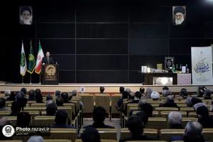 آیین تکریم و معارفه معاون اماکن متبرکه حرم مطهر رضوی