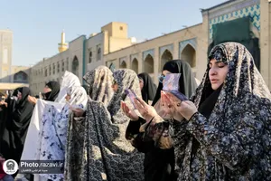 اقامه نماز عید سعید فطر در حرم مطهر رضوی - 2