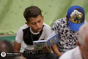 حضور خدام در مراسم عزاداری شهادت امام جواد علیه السلام در مساجد حاشیه شهر