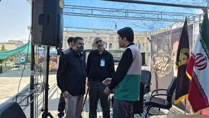 بازدید میرزاده از موکب اراک