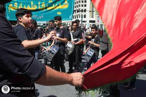 عزاداری روز شهادت امام رضا علیه&zwnj;السلام در مشهد-2