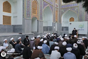سخنرانی آیت الله علم الهدی در جمع طلاب مدرسه تابستانه دارالعلم