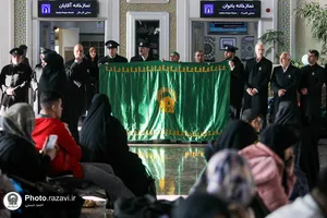 بدرقه کاروان اعزامی آستان قدس رضوی به کرمان