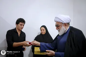 دیدار تولیت آستان قدس رضوی با خانواده جانباختگان حادثه معدن طبس