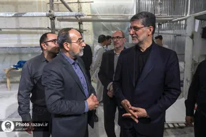 بازدید قائم&zwnj;مقام تولیت آستان قدس رضوی از پروژه زیرسطحی امام حسین علیه&zwnj;السلام
