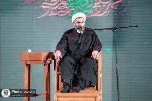 هیئت عزاداران استان هرمزگان در حسینیه حرم