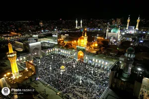 مراسم تحویل سال 1402 در حرم مطهر رضوی - 3