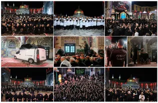 Shrine Hosseinieh procession, a stage for national unity and devotion