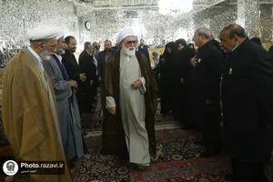 دیدار جمعی از خادمان آزاده با تولیت آستان قدس رضوی