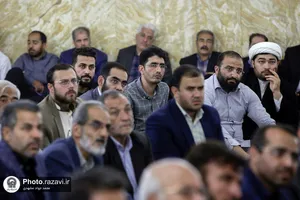 دیدار مداحان، شاعران و هیئات مذهبی با تولیت آستان قدس رضوی