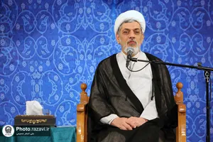 حال و هوای حرم مطهر رضوی در شب ولادت امام حسین(علیه&zwnj;السلام)