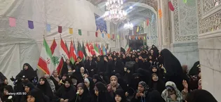 رواق دار الرحمة في الحرم الرضوي الشریف یستضیف احتفالاً بذكرى ميلاد الرسول الأكرم (ص)