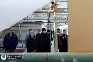 بازدید مدیران رسانه&zwnj;ای استان از پروژه&zwnj;های عمرانی حرم مطهر رضوی