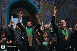حریمِ خورشید؛ روایتِ شکوه و شور در ظهرِ عاشورایِ مشهد